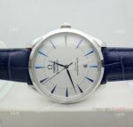 Low Price Omega Seamaster Automatic Watch Blue Leather Strap